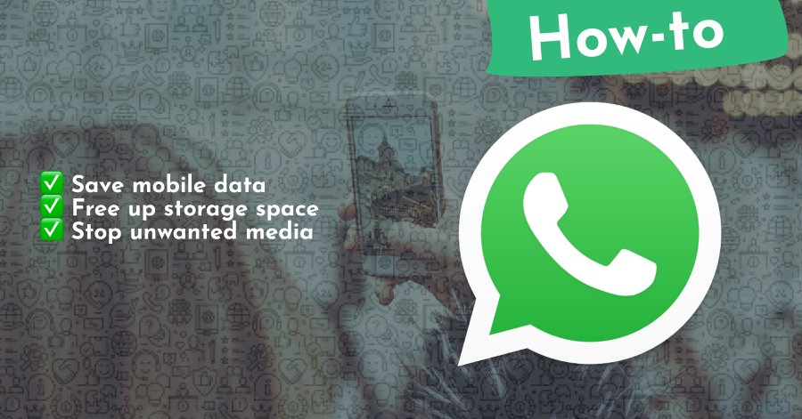 Turn off auto download on WhatsApp
